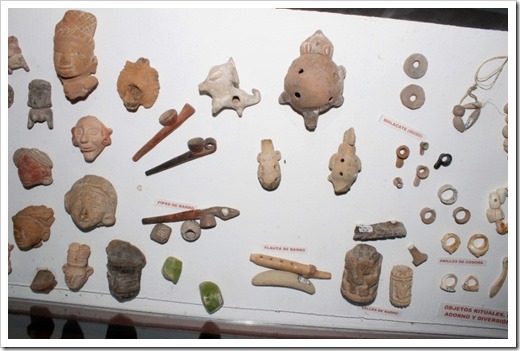 IMAGEN NO.01-  Objetos arqueológicos de la cuenca del río Verde
